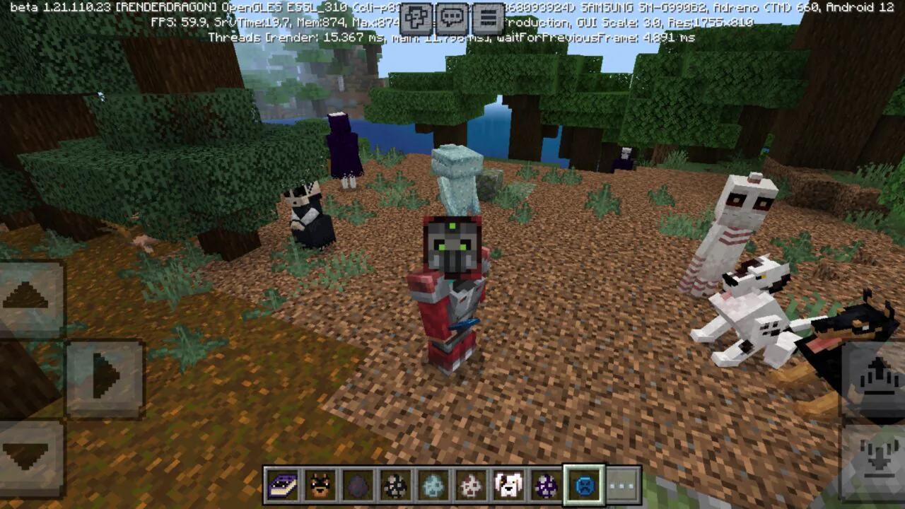 Tormentors Mod for Minecraft PE