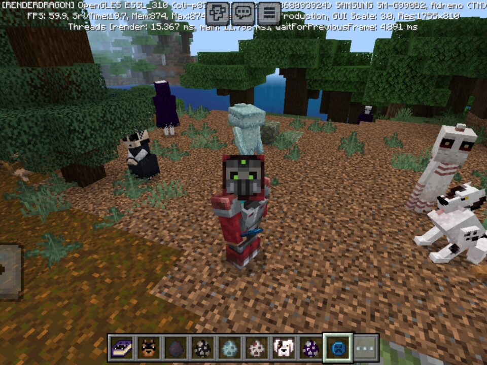 Tormentors Mod for Minecraft PE