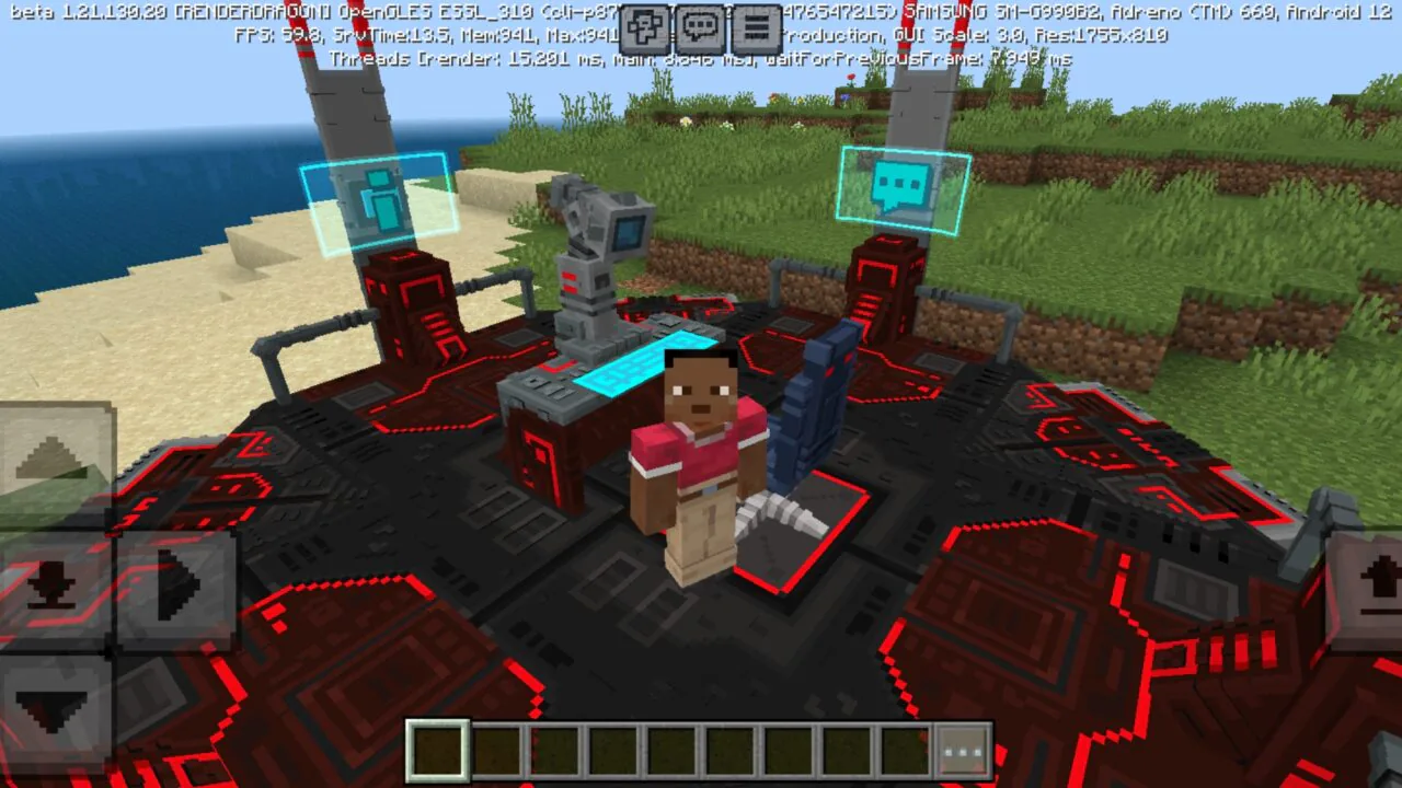 Tron Mod for Minecraft PE