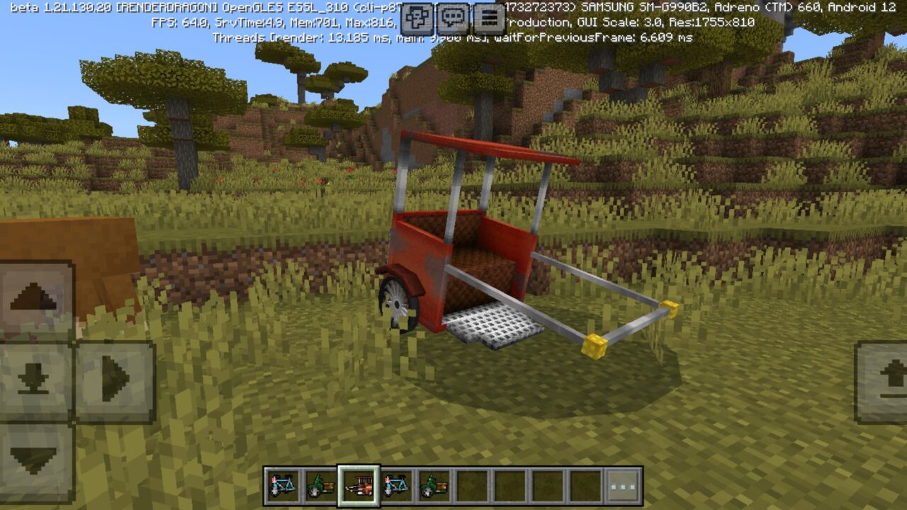 Use It from Mobcab Mod for Minecraft PE