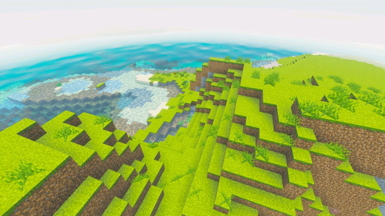 Scenery from Wanderer Visuals Texture Pack for Minecraft PE