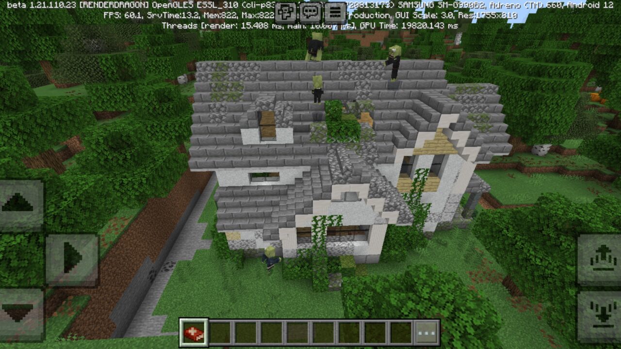 Zombified Mod for Minecraft PE