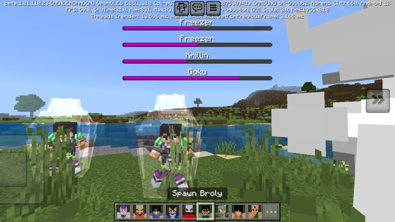 Abilities Dragon Fight Mod for Minecraft PE