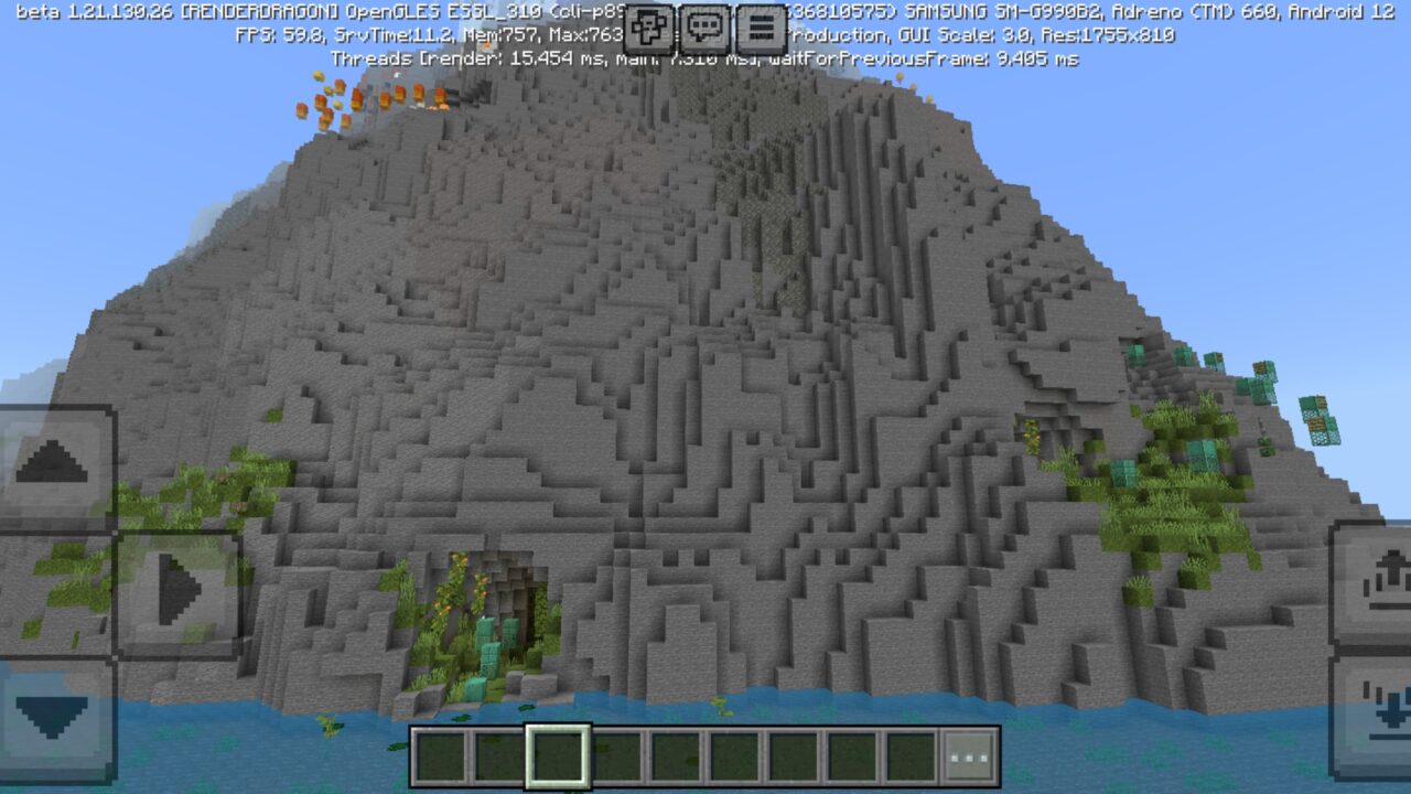 Adventures from Mountain Parkour Map for Minecraft PE