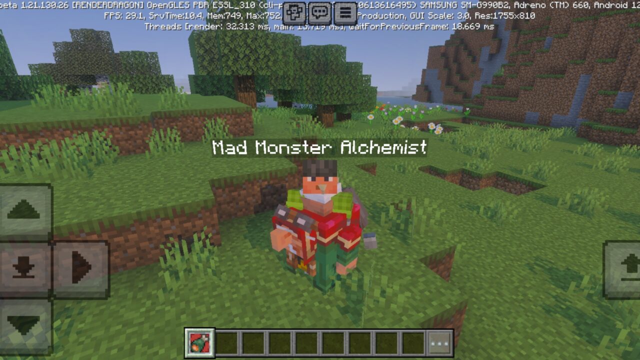 Alchemist from Monster Food Mod for Minecraft PE