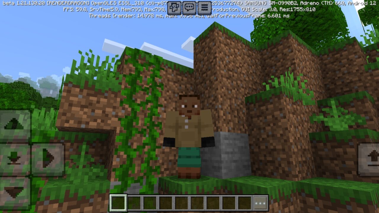 Armor from Dexter Craft Mod for Minecraft PE
