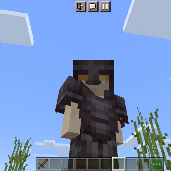 Armor HUD Mod for Minecraft PE