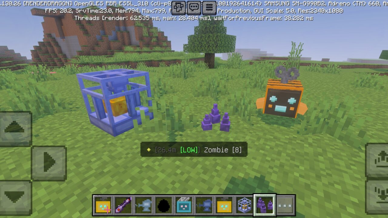 Blocks from Neo Ecological Craft Mod for Minecraft PE