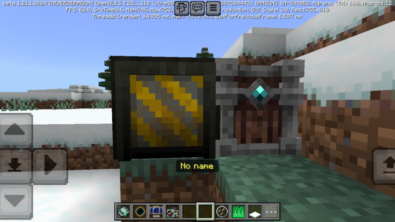 Blocks from Portal Chests Mod for Minecraft PE