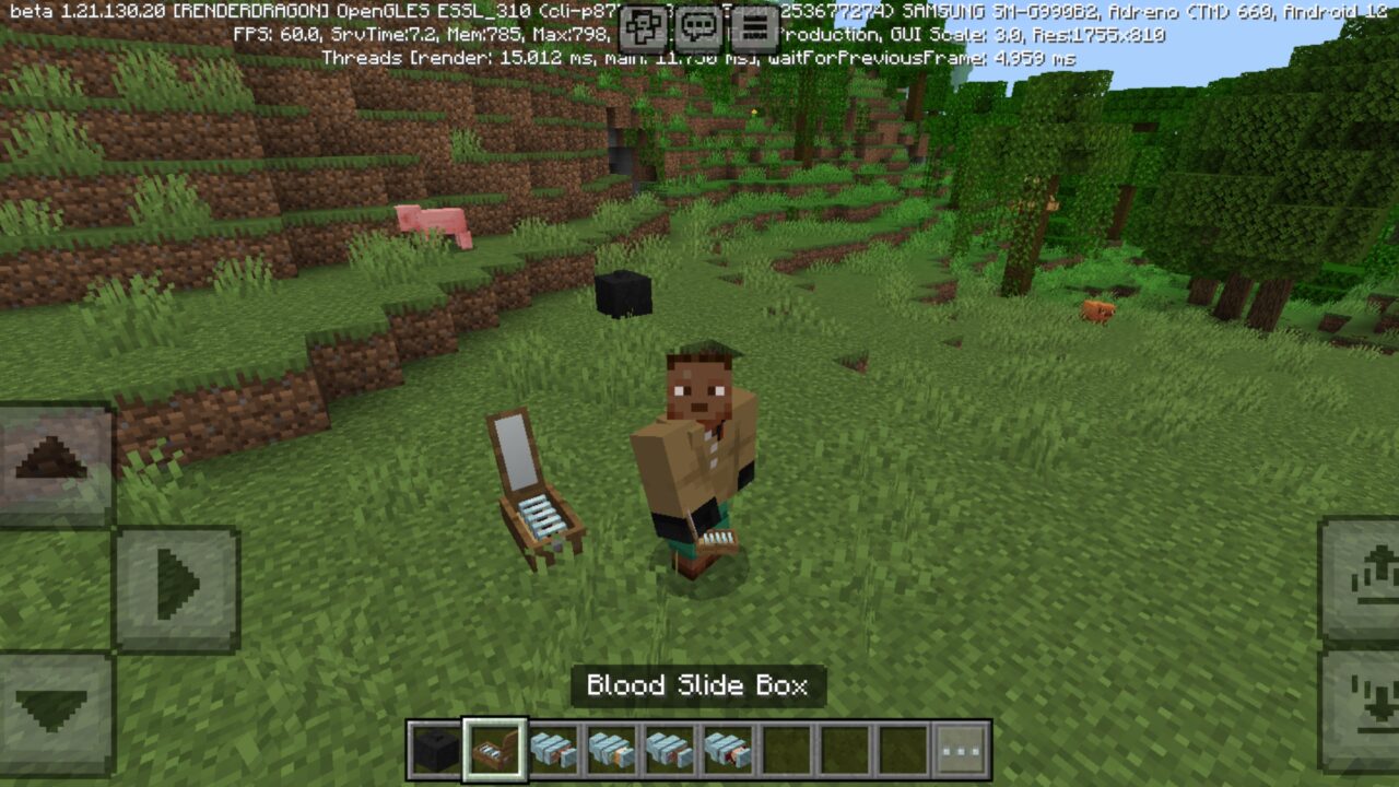 Box from Dexter Craft Mod for Minecraft PE