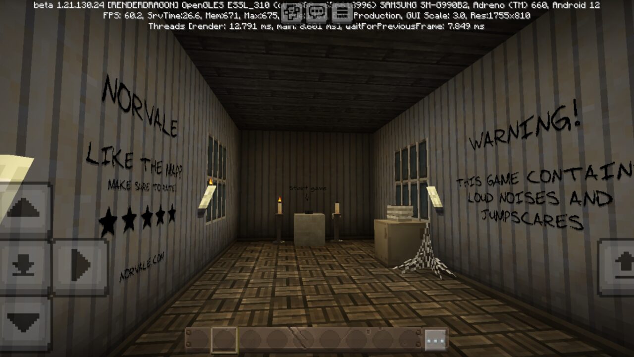 Careful from Antlers Map for Minecraft PE