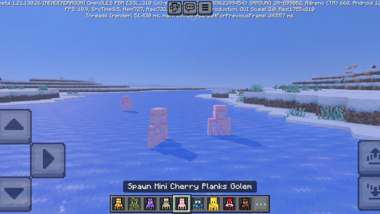 Cherry from Mini Golems Mod for Minecraft PE