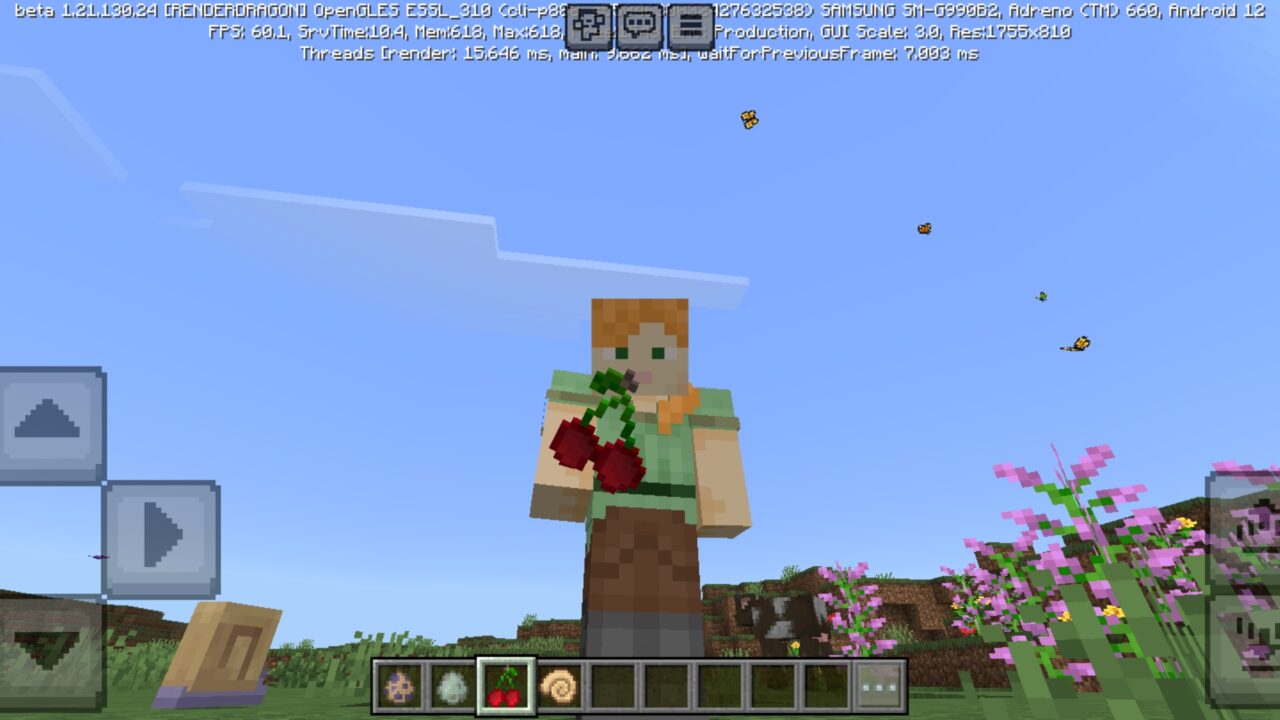 Cherry from World Generation Mods for Minecraft PE