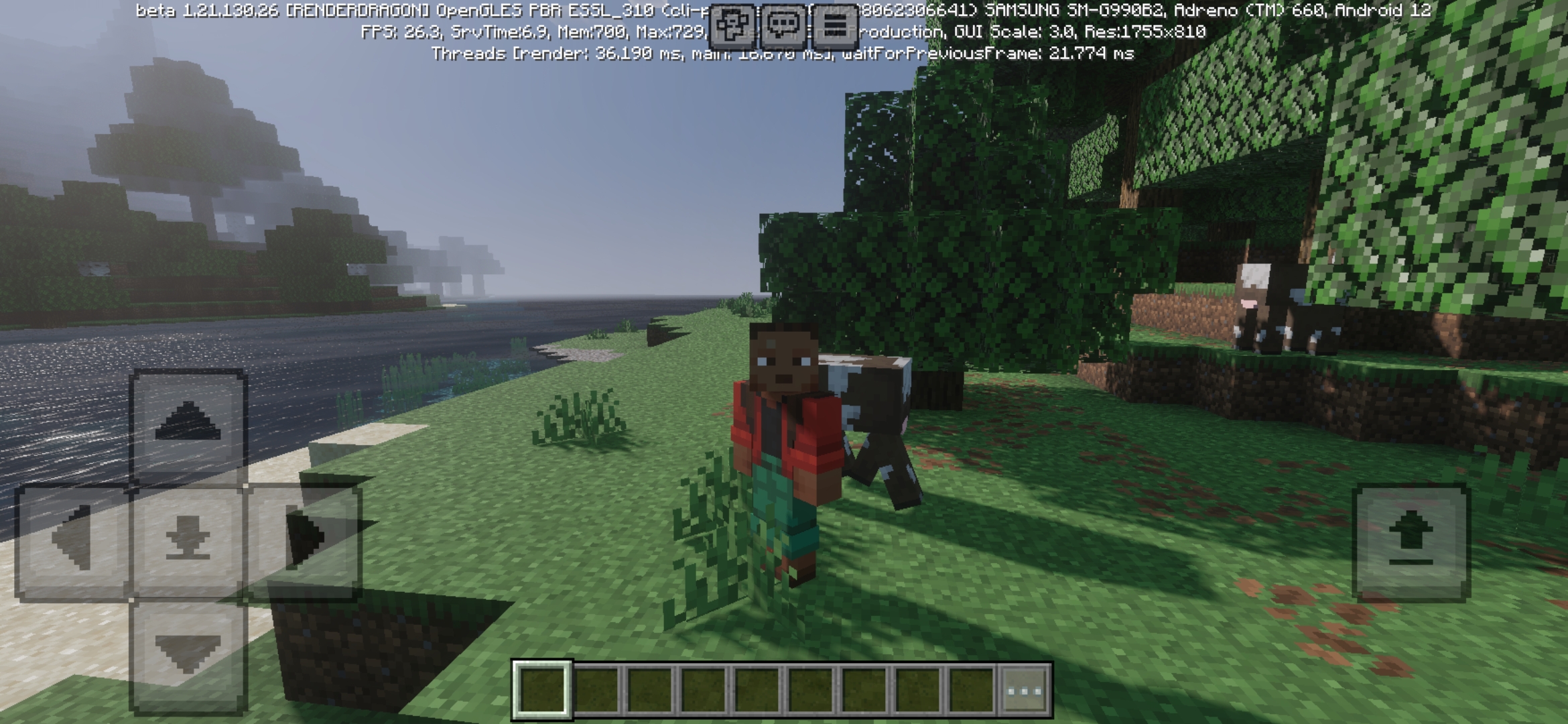 Download Cinematic Visuals Shader for Minecraft Bedrock Edition