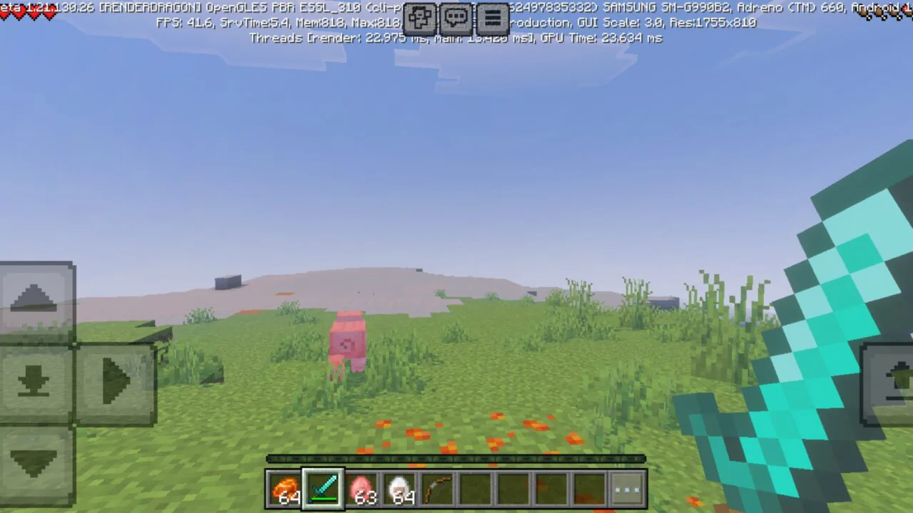 Clumps Mod for Minecraft PE