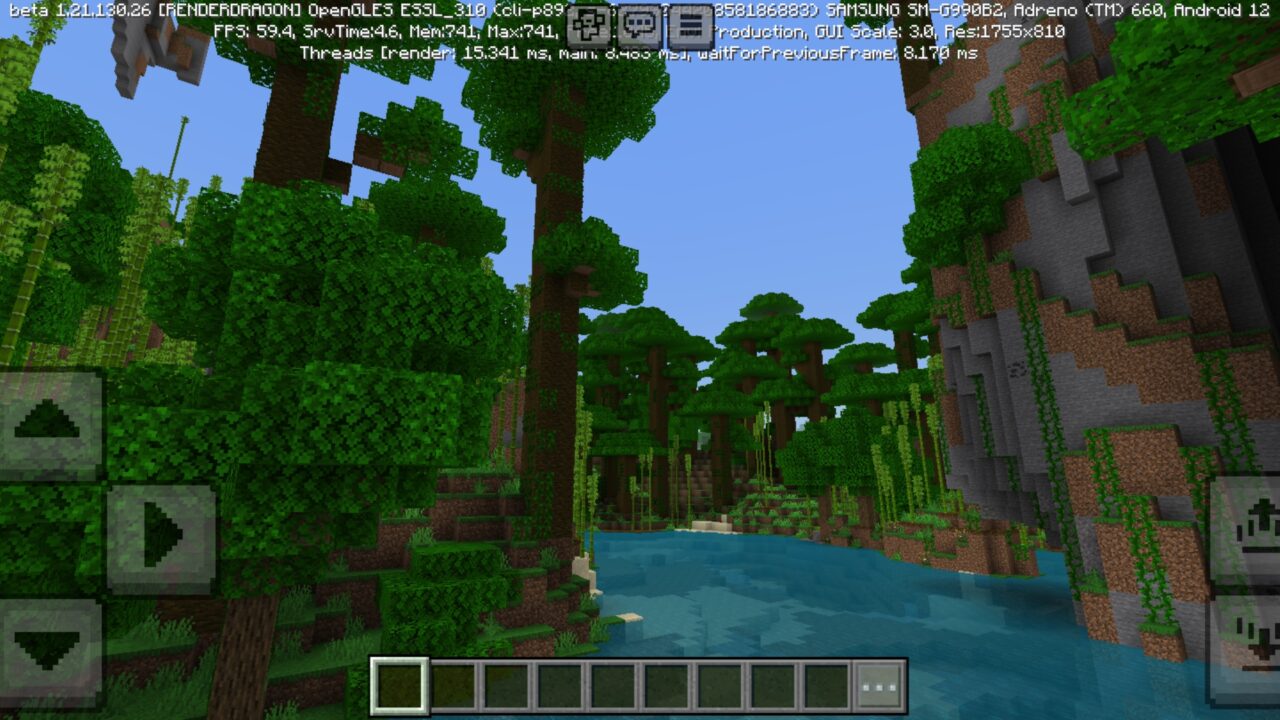 Colors from Realistic Shaders for Minecraft PE