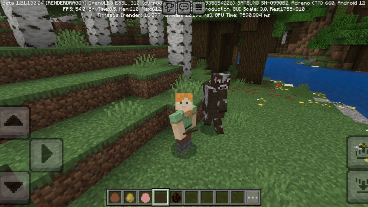 Cow from Weird Mods for Minecraft PE