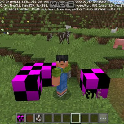 Creative Zone Mod for Minecraft PE