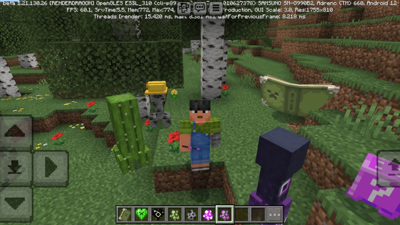 Expansion from Creeper Mod for Minecraft PE