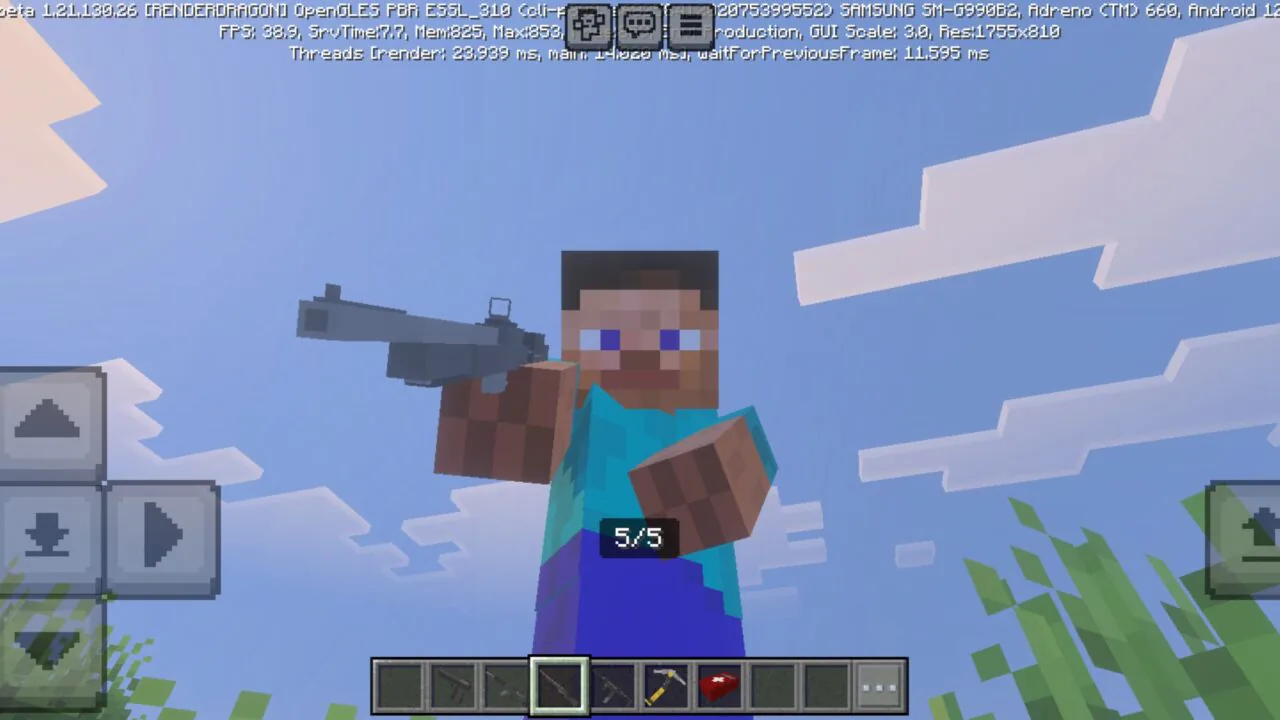 Crossbattle Mod for Minecraft PE