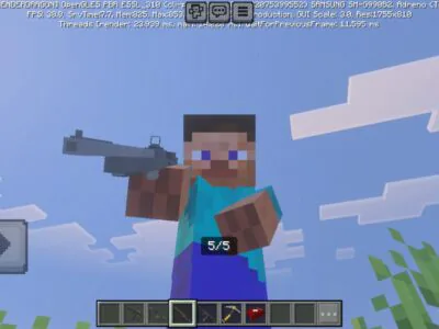Crossbattle Mod for Minecraft PE