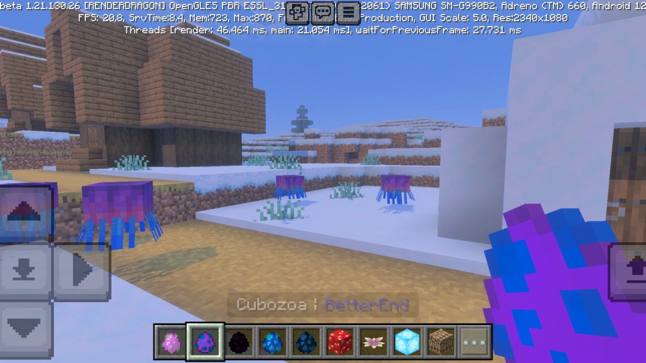 Cubozoa from Better End Mod for Minecraft PE