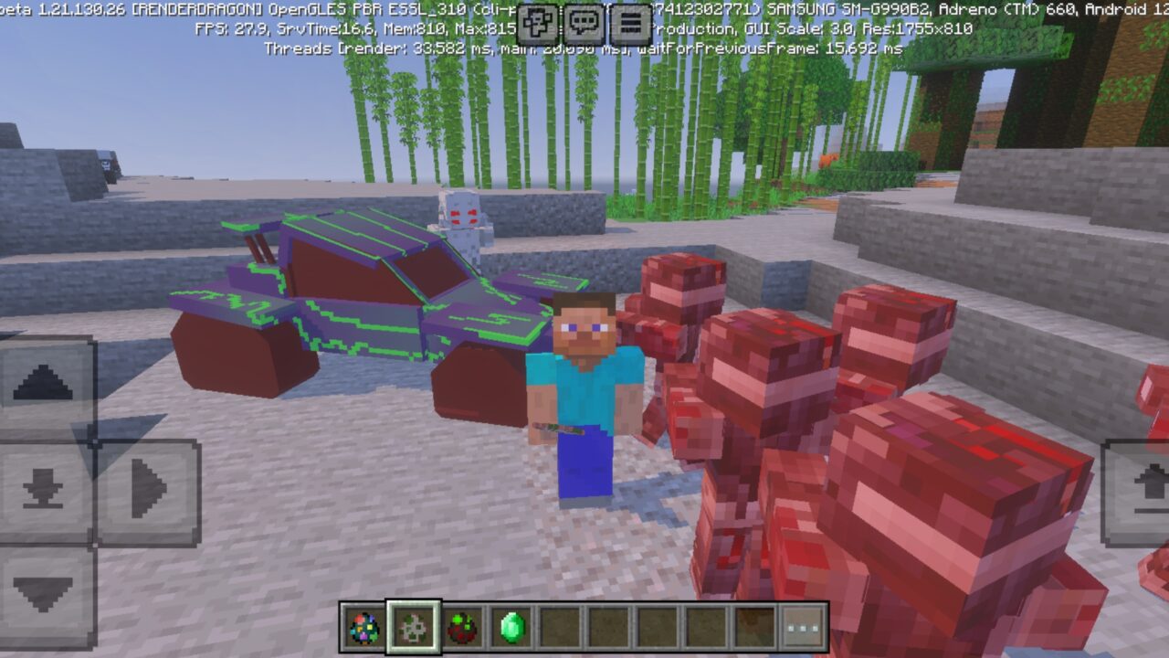 Danger from Superhero Costume Mod for Minecraft PE