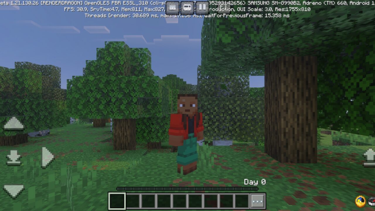 Day from Longer Days Mod for Minecraft PE