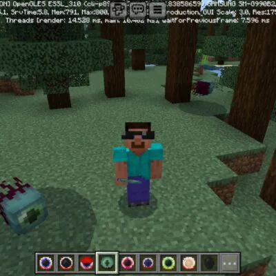 Demon Eye Mod for Minecraft PE