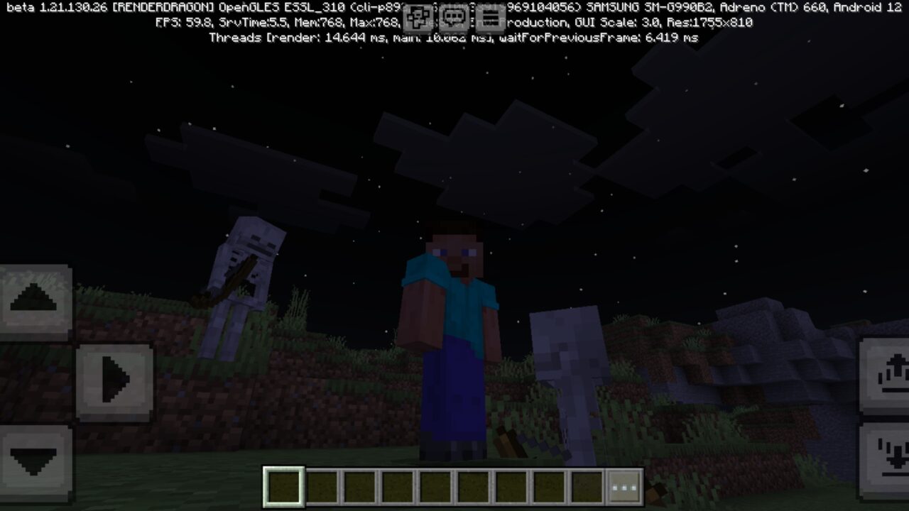 Enemies from Dark Fantasy Texture Pack for Minecraft PE