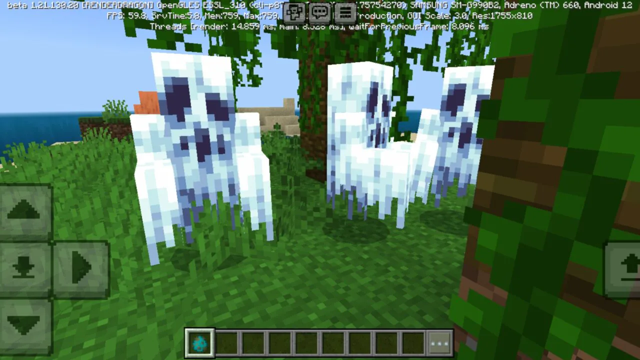 Enemies from Wraits Texture Pack for Minecraft PE