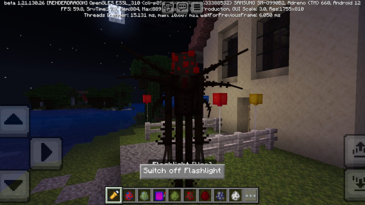 Enemy from Horror Monsters Mod for Minecraft PE