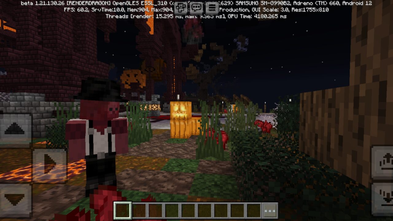 Enemy from Park of Horrors Map for Minecraft PE
