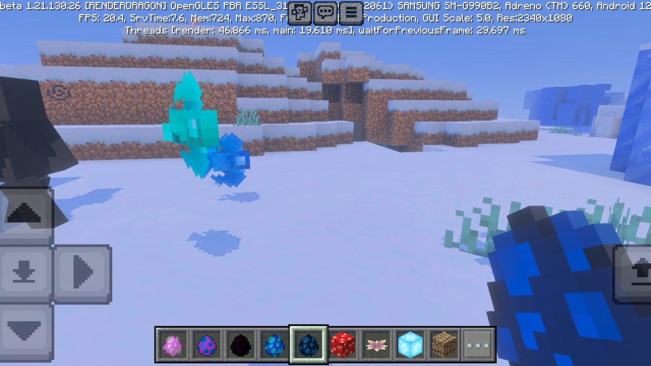 Fish from Better End Mod for Minecraft PE