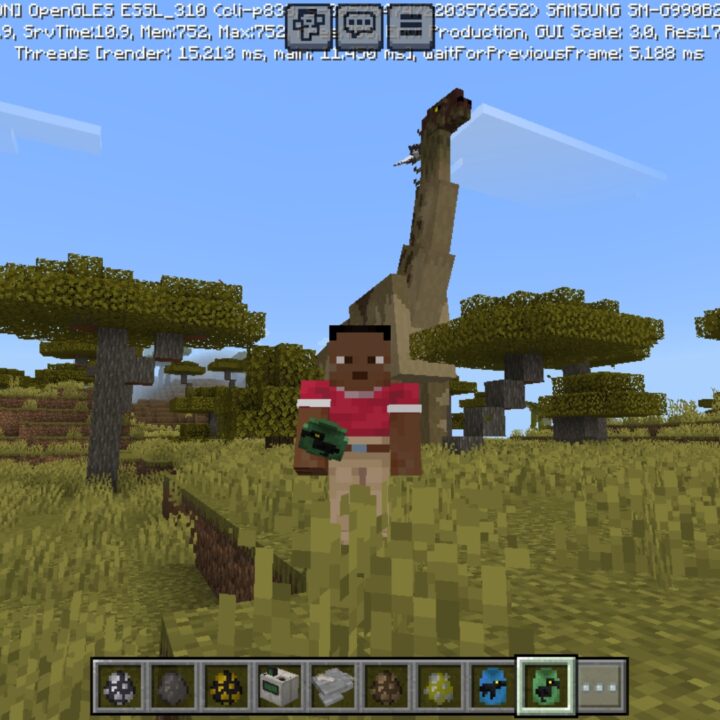 Fossil Record Mod for Minecraft PE