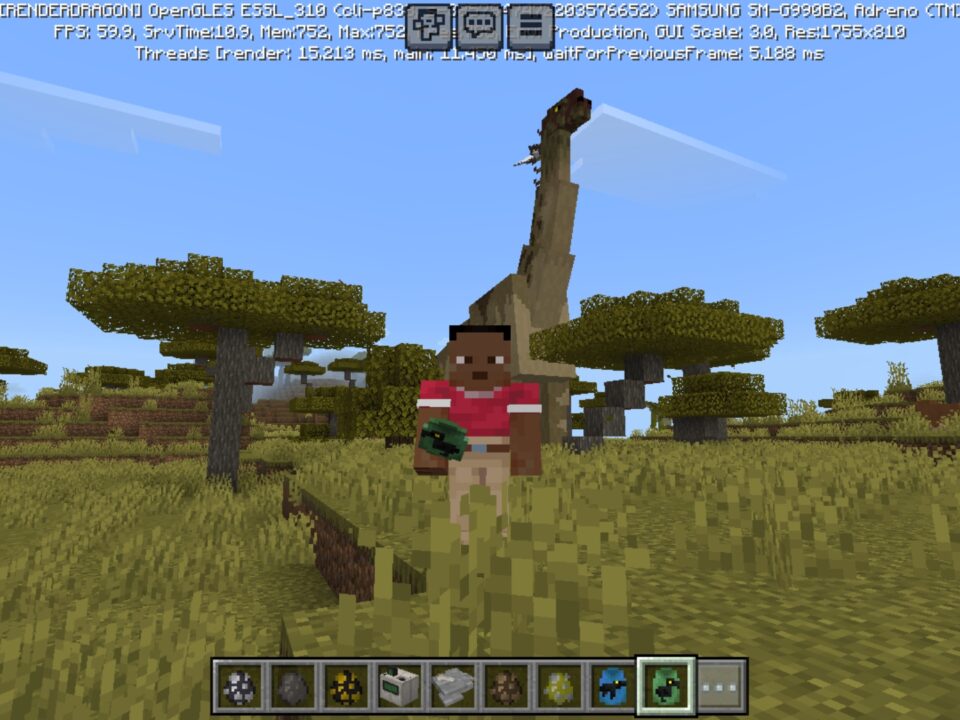 Fossil Record Mod for Minecraft PE