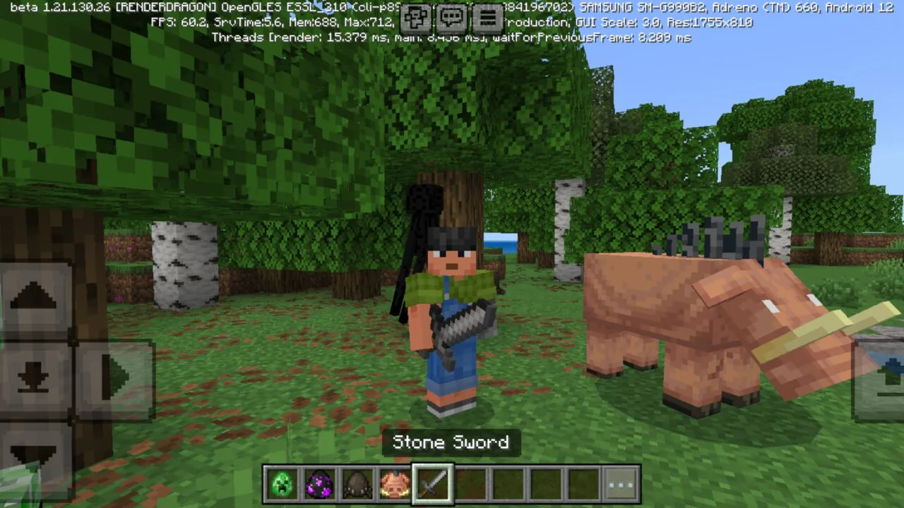 Heavenly Mode Mod for Minecraft PE