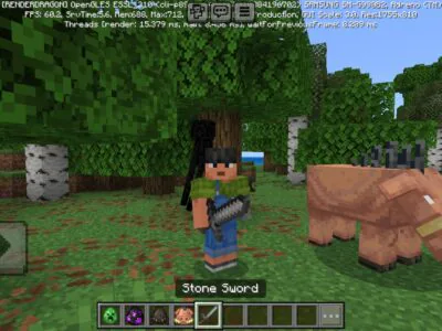 Heavenly Mode Mod for Minecraft PE