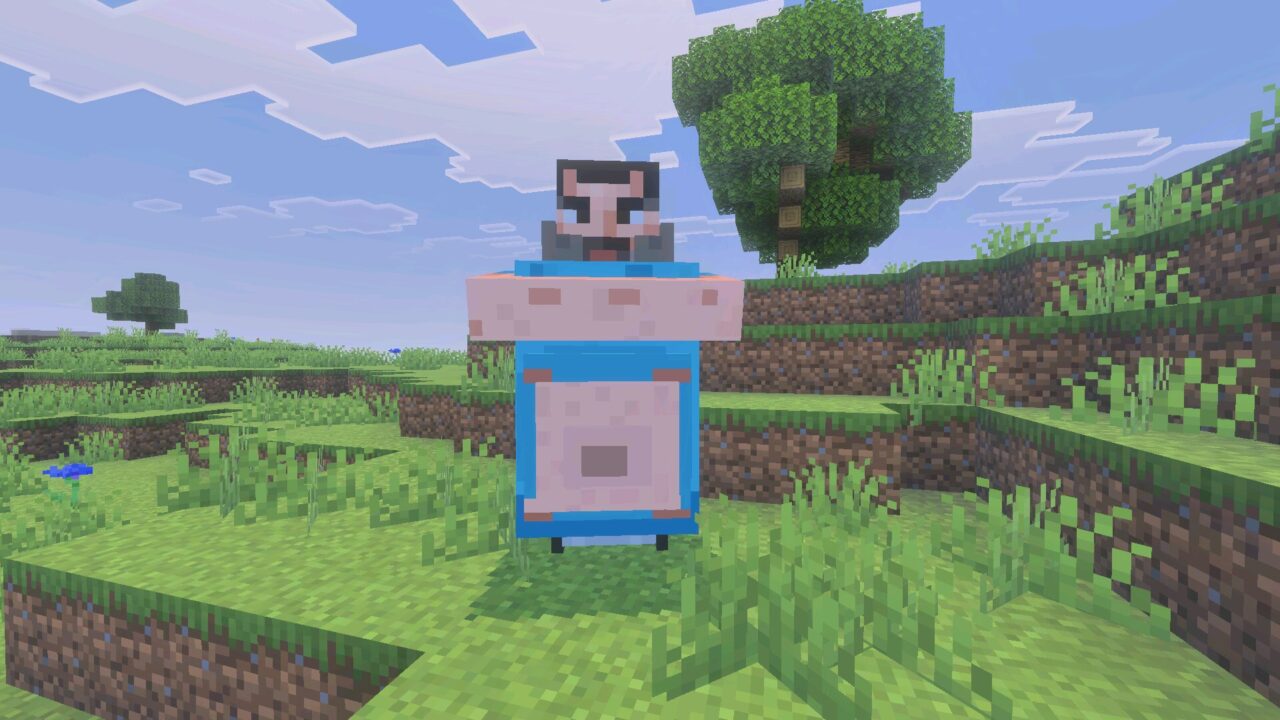Hero from Movie Mod for Minecraft Bedrock