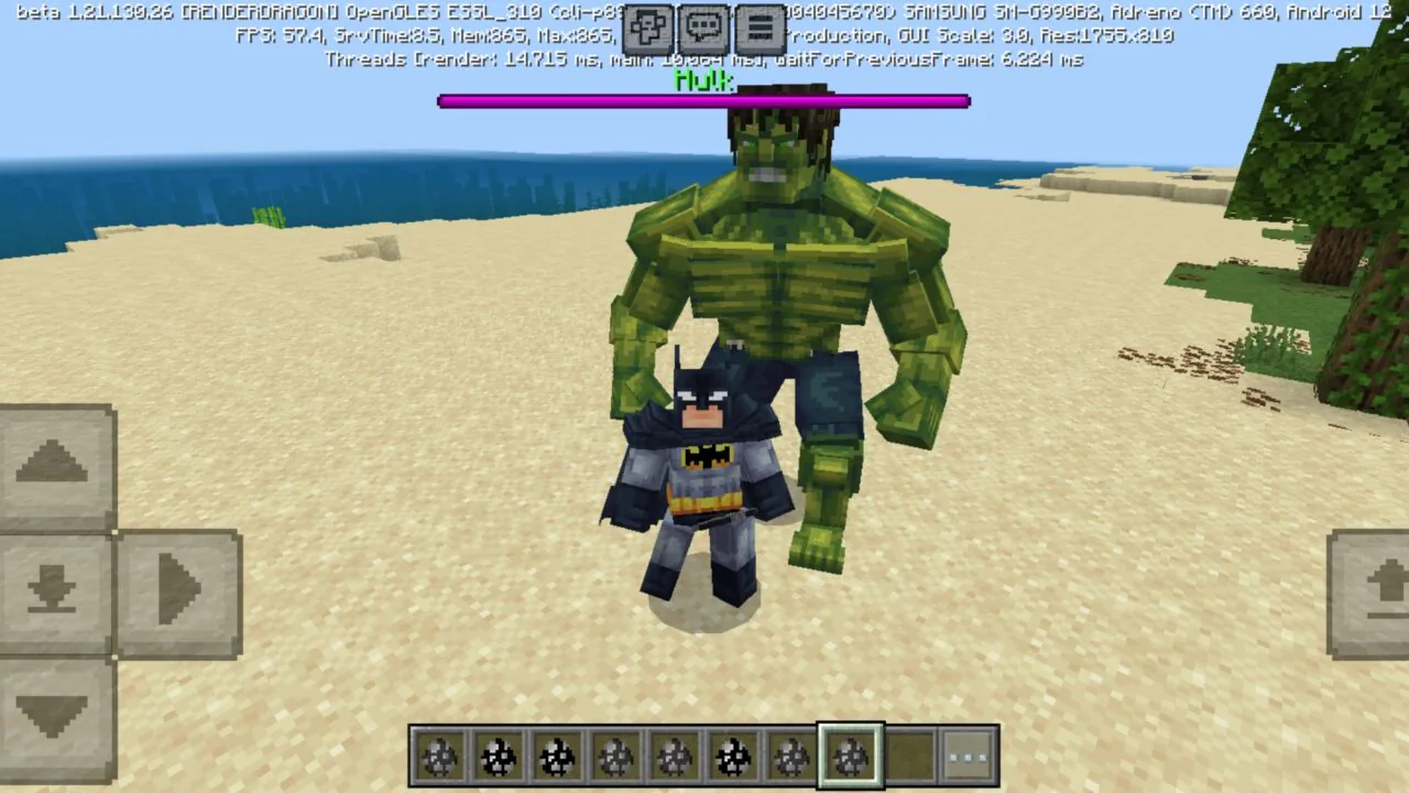 Heroes Vanguard Mod for Minecraft PE