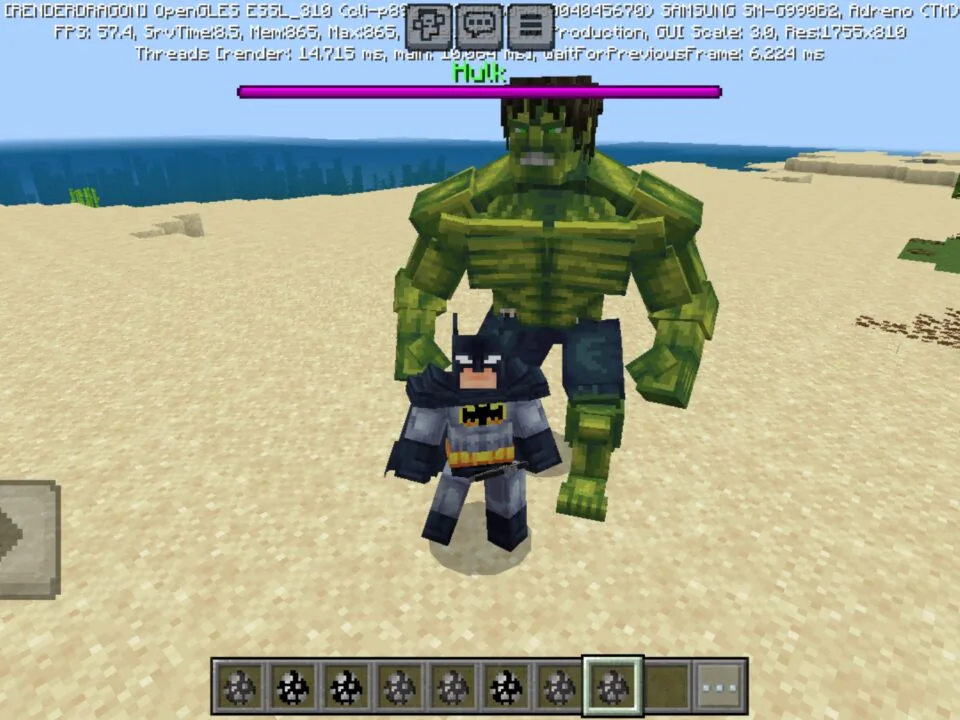 Heroes Vanguard Mod for Minecraft PE