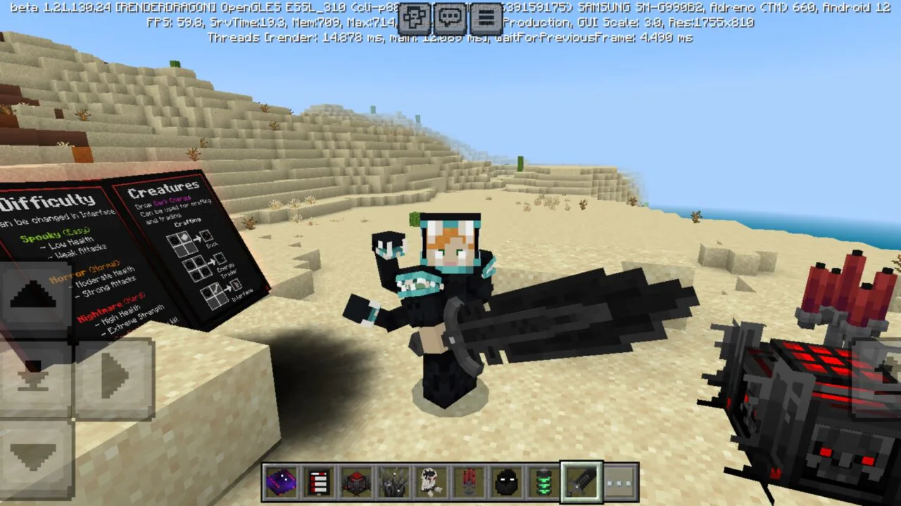 Horror Creatures Mod for Minecraft PE