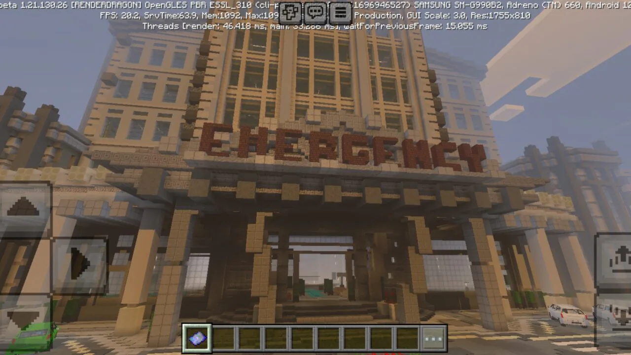 Hospital Simulator Map for Minecraft PE