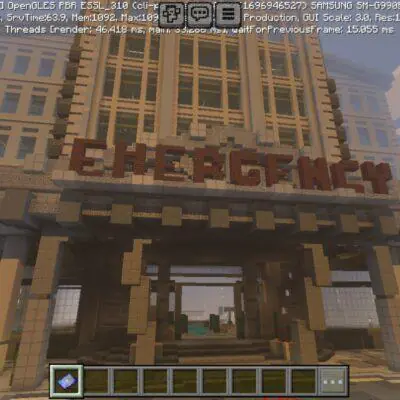 Hospital Simulator Map for Minecraft PE