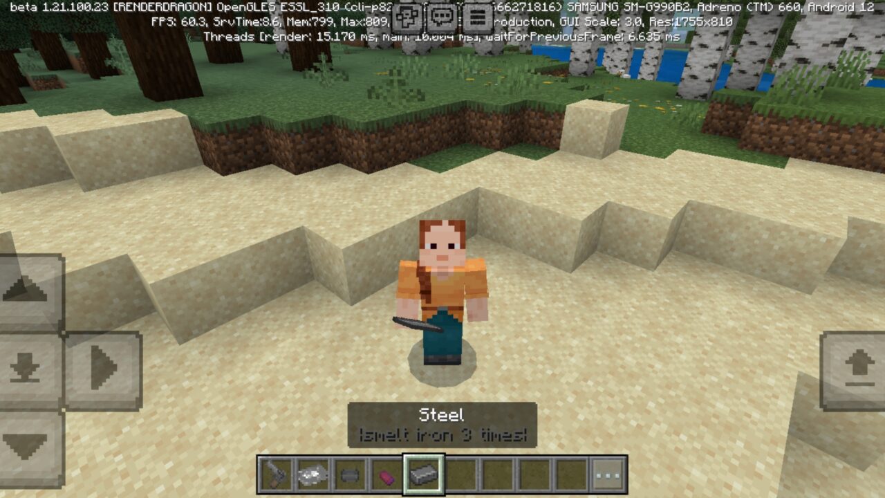 Item from Bullet from Russian Roulette Mod for Minecraft PE