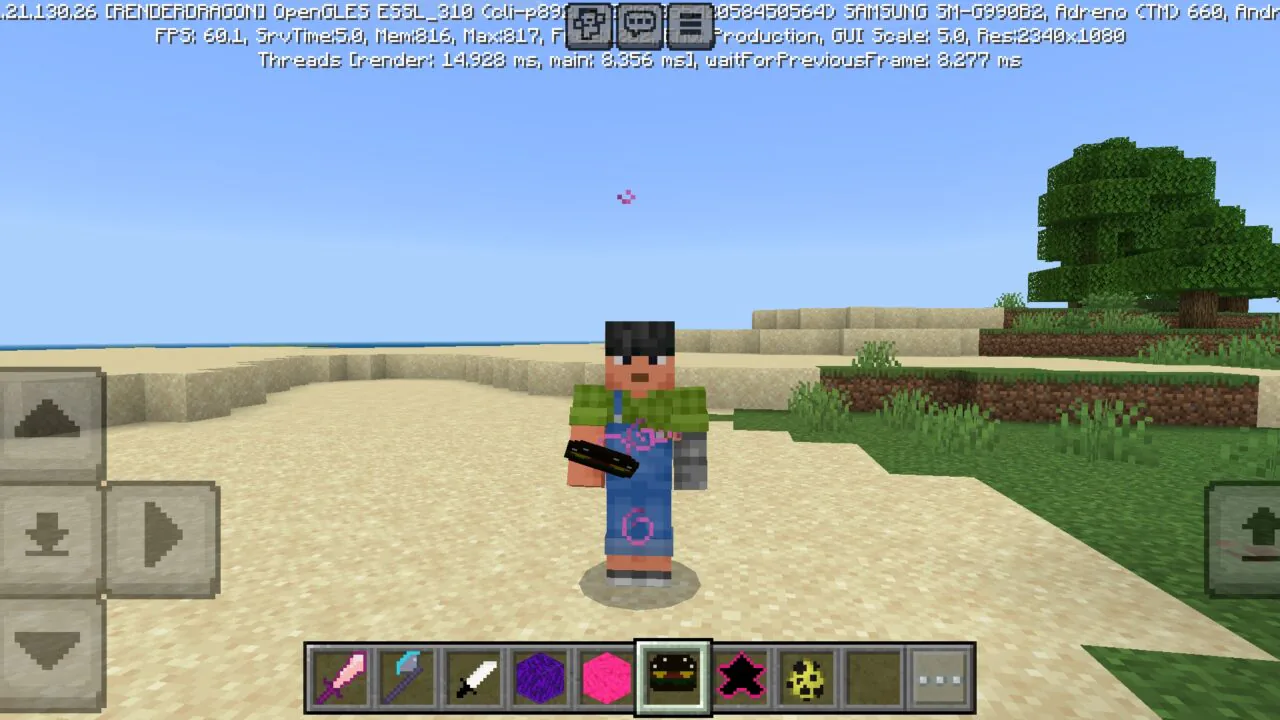 Itemrune Mod for Minecraft PE