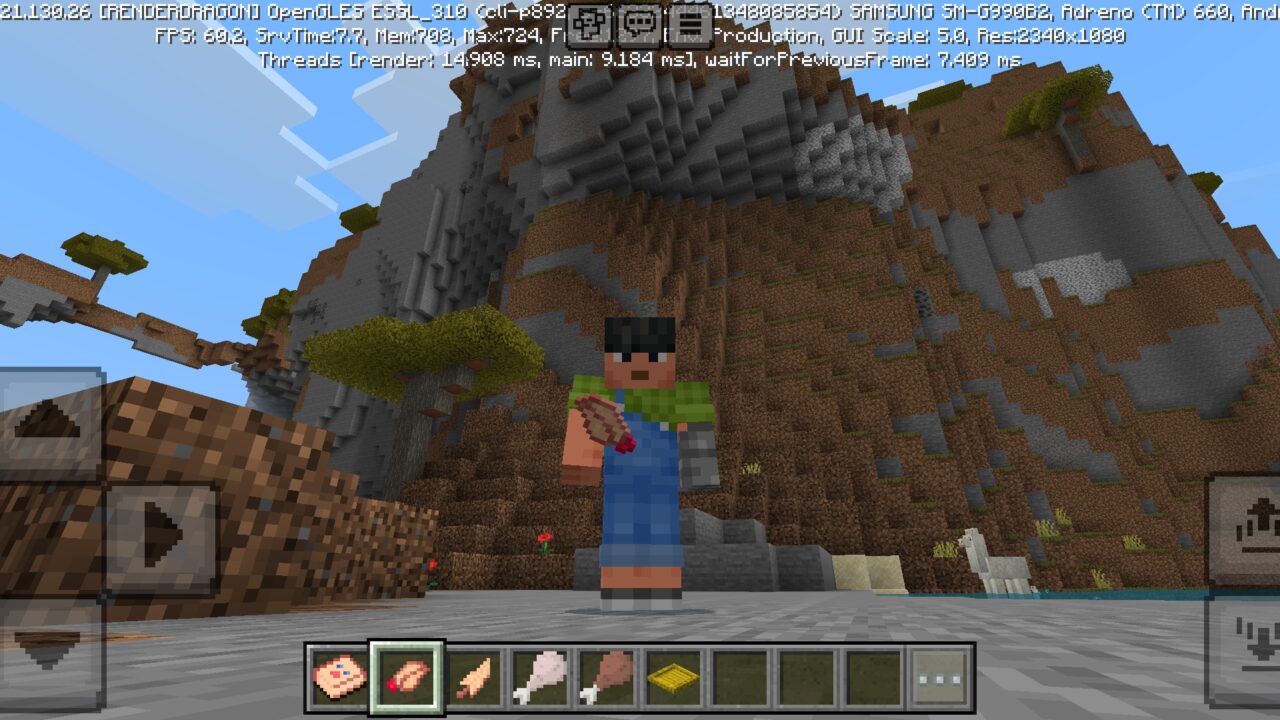Items from ChocoCraft Mod for Minecraft PE