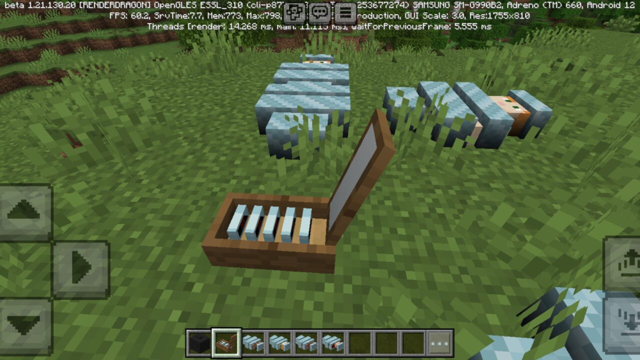 Items from Dexter Craft Mod for Minecraft PE