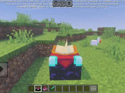 Library Enchants Mod for Minecraft PE