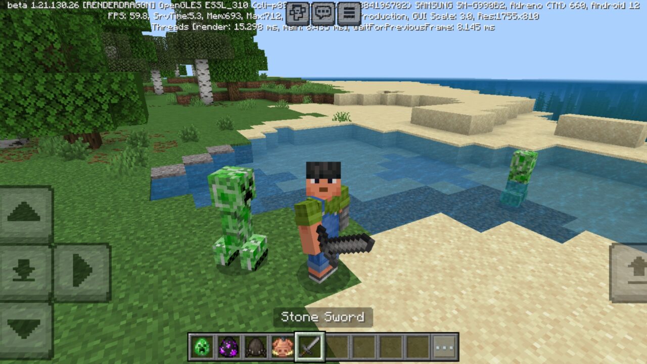 Light from Heavenly Mode Mod for Minecraft PE